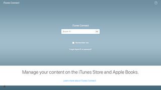 
                            9. iTunes Connect