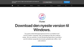 
                            1. iTunes – Download iTunes nu – Apple (DK)