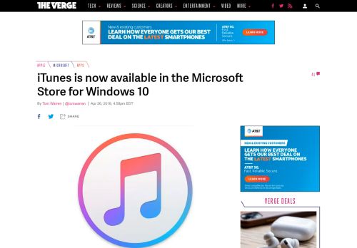 
                            7. iTunes is now available in the Microsoft Store for Windows 10 - The ...