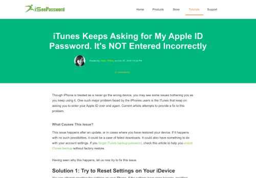 
                            12. iTunes Keeps Asking for My Apple ID Password - How to Fix