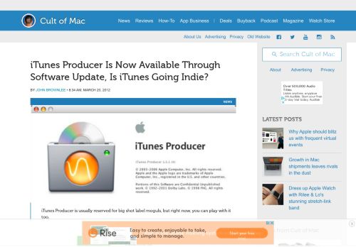 
                            5. iTunes Producer Is Now Available Through Software ...