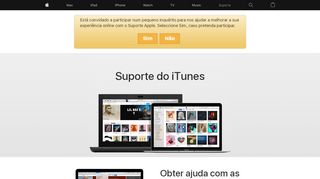 
                            13. iTunes – Suporte Apple oficial - Apple Support