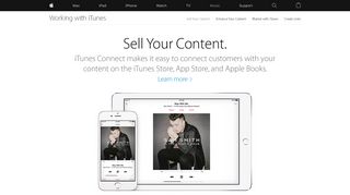 
                            5. iTunes - Working with iTunes - Sell Your Content - Apple