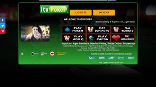 
                            11. Itupoker.com - Poker dan Dominoqq Online, Link Alternatif Itupoker