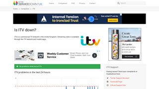 
                            11. ITV down or not working? Problems, status and outages - Is The ...