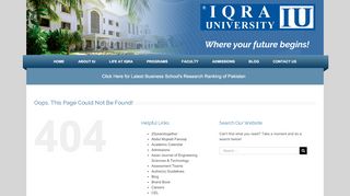 
                            7. IU Admission Form - Iqra University