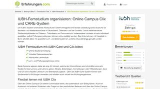 
                            10. IUBH-Fernstudium organisieren: Clix und CARE-System