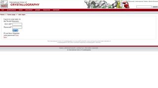 
                            9. (IUCr) wdc login