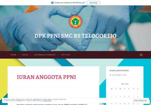 
                            13. IURAN ANGGOTA PPNI – DPK PPNI SMC RS TELOGOREJO