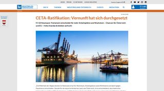 
                            8. IV - CETA-Ratifikation: Vernunft hat sich durchgesetzt