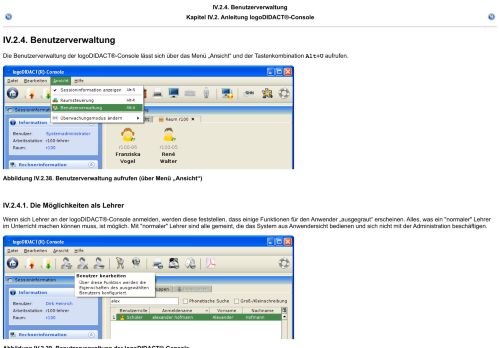 
                            12. IV.2.4. Benutzerverwaltung - SBE network solutions