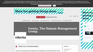 
                            9. Iventa. The Human Management Group. | job.kurier.at