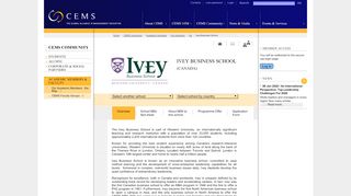 
                            8. Ivey Business School | CEMS