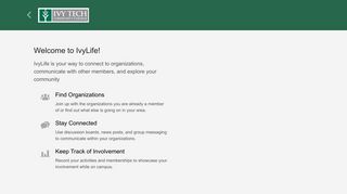 
                            5. Ivy Tech Community College | IvyLife - OrgSync