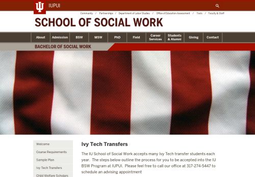 
                            12. Ivy Tech Transfers | Bachelor of Social Work | Indiana ...