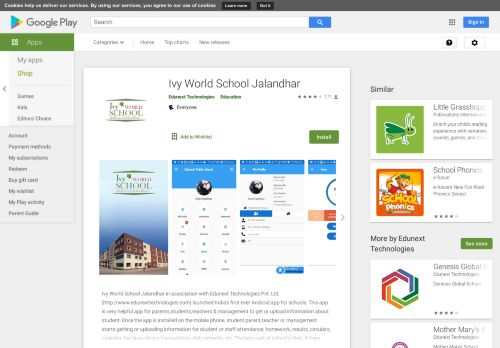 
                            7. Ivy World School Jalandhar - Google Play पर ऐप्लिकेशन