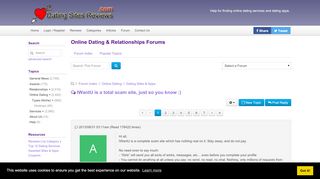 
                            4. IWantU is a total scam site, just so you know :) - Dating Sites ...