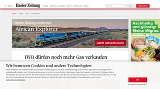 
                            13. IWB dürfen noch mehr Gas verkaufen - News Basel: Stadt - bazonline.ch