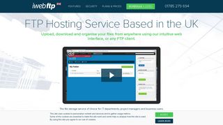 
                            4. iWeb FTP: FTP Hosting Service & Secure FTP Storage