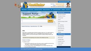 
                            10. iWeb « HostGator.com Support Portal