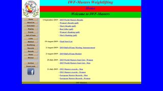 
                            7. IWF-Masters Home Page