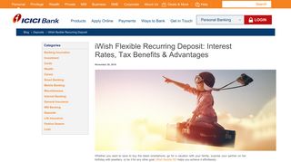 
                            11. iWish Flexible Recurring Deposit: Interest Rates, Tax ... - ICICI Bank