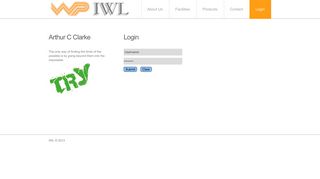 
                            6. IWL- Login - IWL India Limited