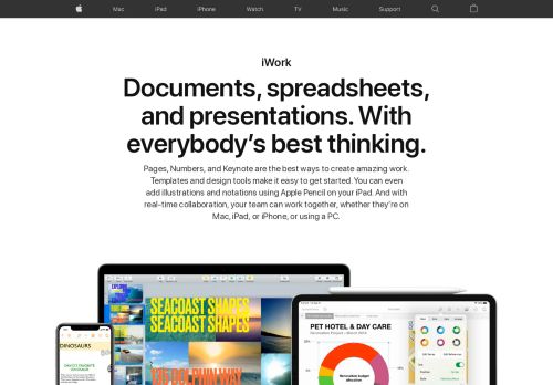 
                            2. iWork - Apple