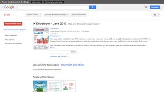 
                            7. iX Developer – Java 2017: Was Java-Entwickler wissen müssen!