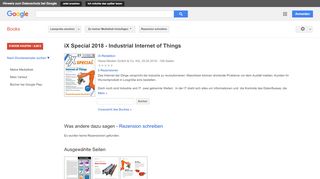 
                            10. iX Special 2018 - Industrial Internet of Things