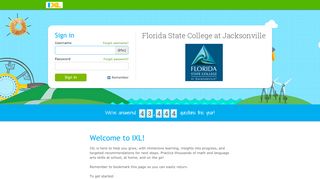 
                            8. IXL - Florida State College at Jacksonville