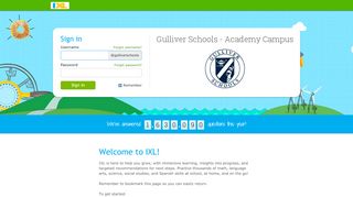 
                            11. IXL - Gulliver Schools - Academy Campus