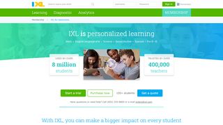 
                            4. IXL - IXL for classrooms