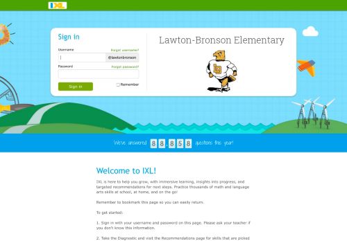 
                            5. IXL - Lawton-Bronson Elementary