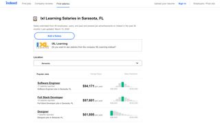 
                            9. Ixl Learning Salaries in Sarasota, FL | Indeed.com