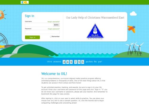 
                            9. IXL - Our Lady Help of Christians Warrnambool East