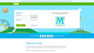 
                            11. IXL - St Marys BNS