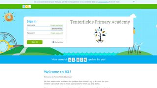 
                            12. IXL - Tenterfields Primary Academy