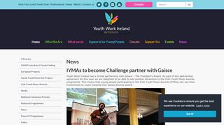 
                            11. IYMAs to become Challenge partner with Gaisce | Youth Work Ireland
