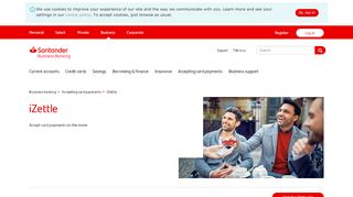
                            3. iZettle Card Acceptance Terminals | Business Banking - Santander UK