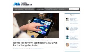 
                            9. iZettle Pro review: solid hospitality EPOS for the budget-minded