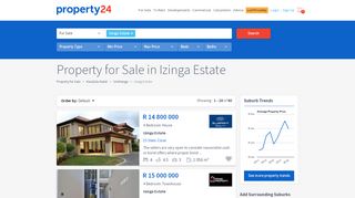 
                            6. Izinga Estate Property : Property and houses for sale in Izinga Estate ...