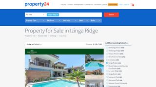 
                            5. Izinga Ridge Property : Property and houses for sale in Izinga Ridge ...