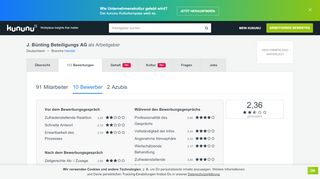 
                            5. J. Bünting Beteiligungs Bewerbung: 8 Vorstellungsgespräche | kununu