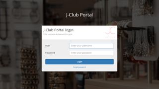 
                            1. J-Club portal login