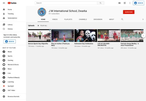 
                            6. J M International School - YouTube