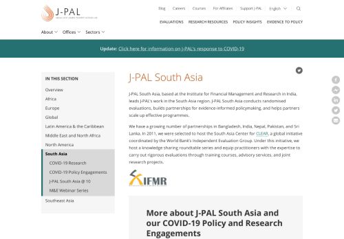
                            3. J-PAL South Asia | The Abdul Latif Jameel Poverty Action Lab