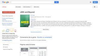 
                            11. J2EE and Beyond - Resultado de Google Books