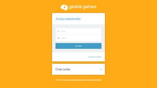 
                            2. Já é um Geekie? - Geekie Games