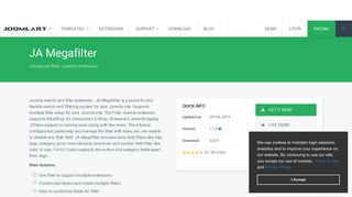 
                            9. JA Megafilter - Advanced filter for Joomla extensions | Joomla ...